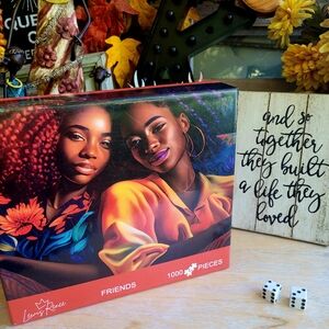 Lewis Renee 1000 Piece Friends Puzzle
